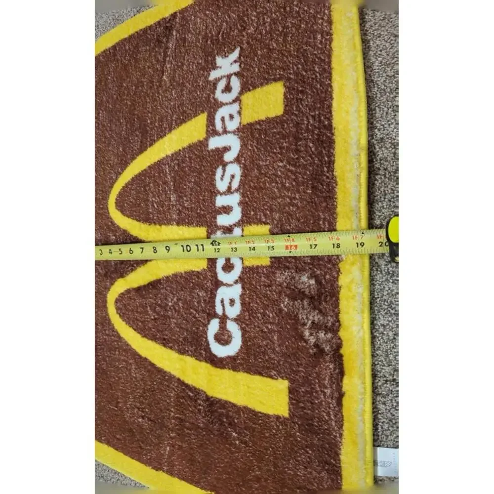 NEW Travis Scott x McDonald's Cactus Jack Arches Rug CJ Collectible Tufted
